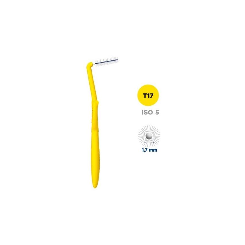 Curasept Proxi Angle Scovolino T17 Giallo - Set di 5 Pezzi