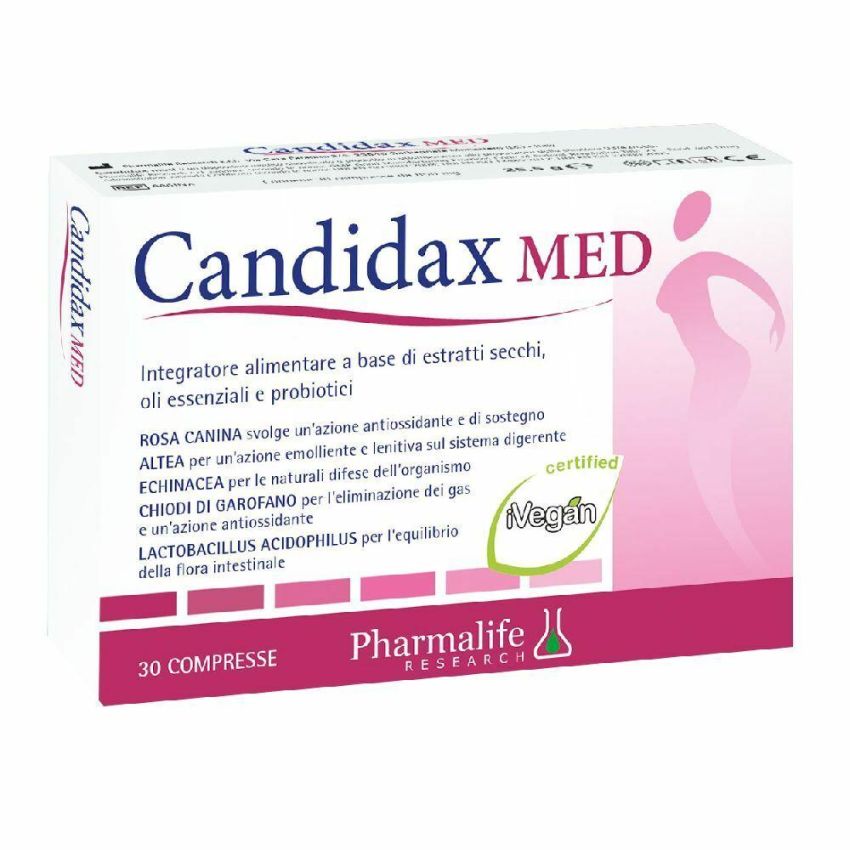 Candidax Med - Trattamento Antimicotico in 30 Compresse