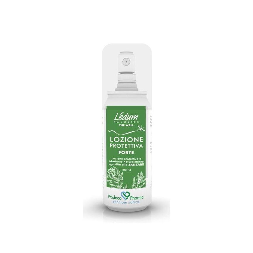 Lozione Protettiva Forte Contro le Zanzare Ledum The Wall - 100ml