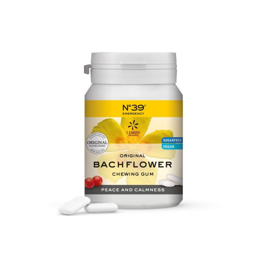 Gomma da Masticare Lemon Pharma N39 con Fiori di Bach, 60g