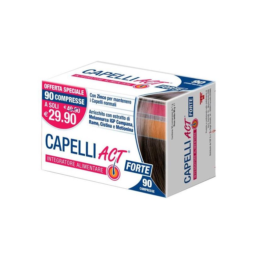 Act Forte per Capelli - Integratore Rigenerante, 90 Compresse