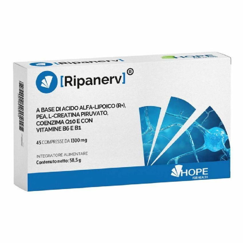 Ripanerv - Integratore di 45 Compresse per il Sistema Nervoso