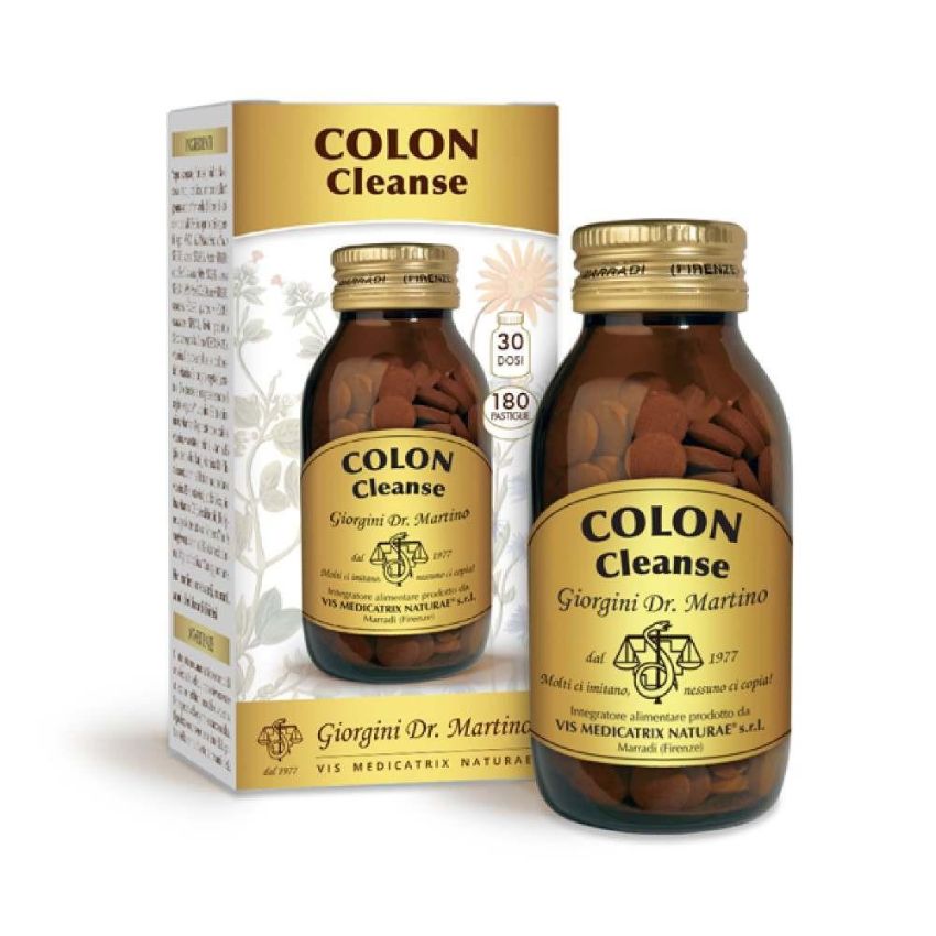Colon Cleanse Detox - 180 Compresse per la Pulizia Intestinale