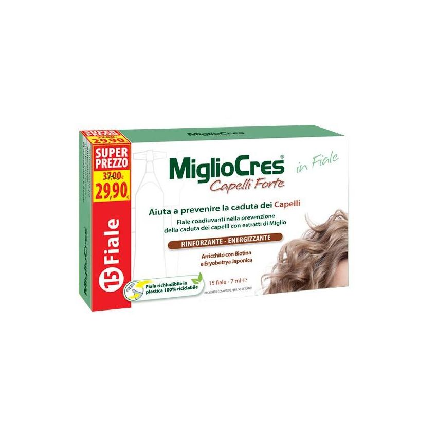 Migliocres Forte Fiale: Trattamento Rinforzante per Capelli 105 ml