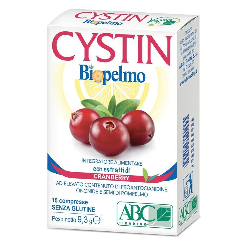 BioPelmo Cistina - Integratore Naturale per la Salute, 15 Compresse