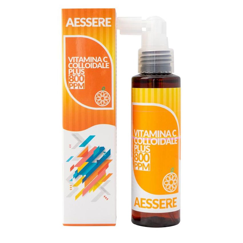 Spray Vitamina C Colloidale Plus 100ml - Potenza di 800 PPM