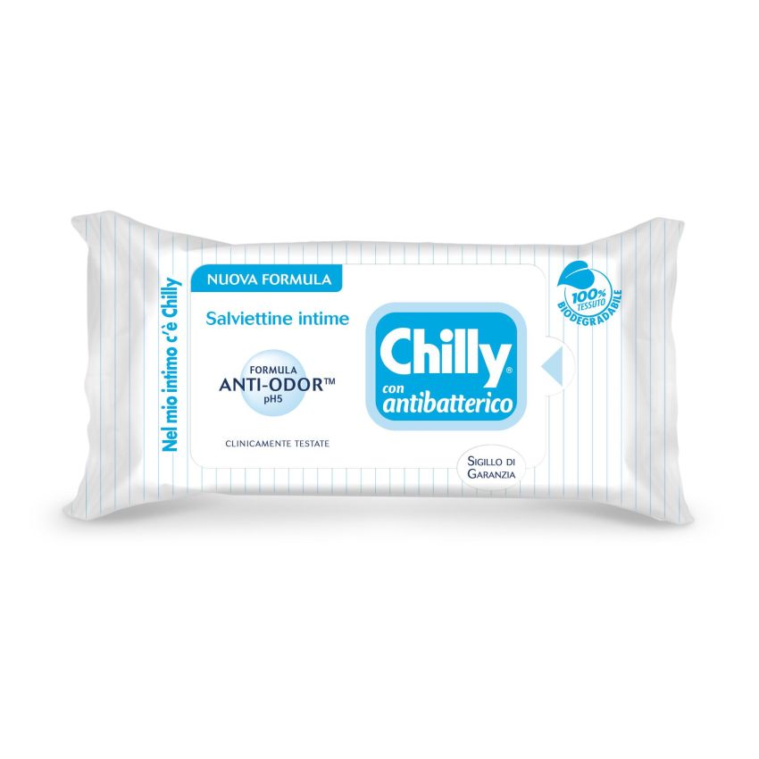 Chilly Pocket Salviette Antibatteriche - Pacchetto da 12