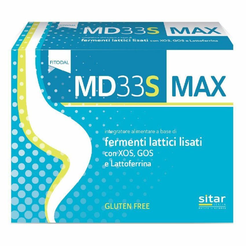 MD33 Senior Max - Integratore Alimentare per Anziani, 21 Bustine da 10ml