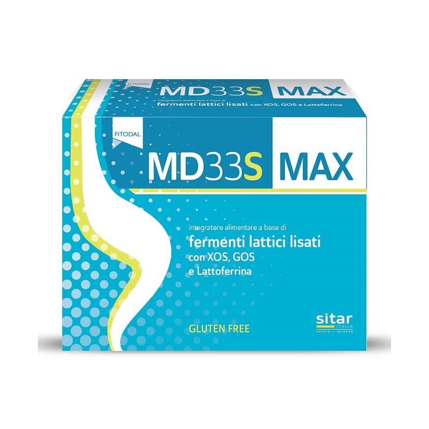 MD33 Senior Max - Integratore Alimentare per Anziani, 21 Bustine da 10ml
