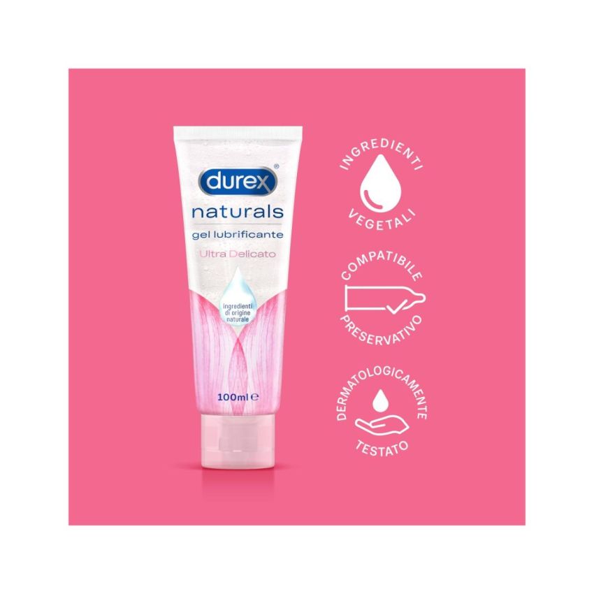 Durex Naturals Ultra Delicate Gel Lubrificante 100ml