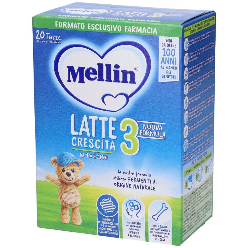 Mellin 3 Formula Infantile Latte in Polvere 700g
