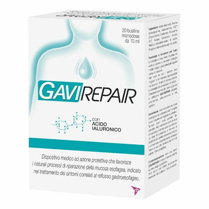 Gavirepair - Pacchetto di 20 Bustine per il Trattamento Digestivo