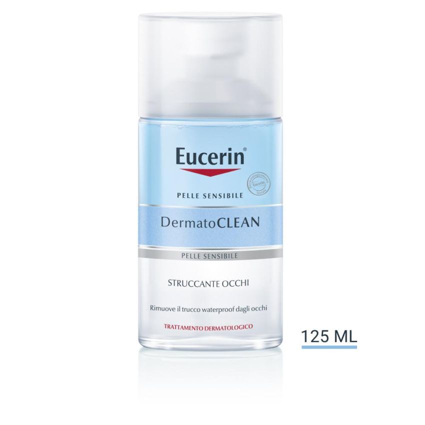 Eucerin Dermatoclean Struccante Occhi Waterproof 125ml