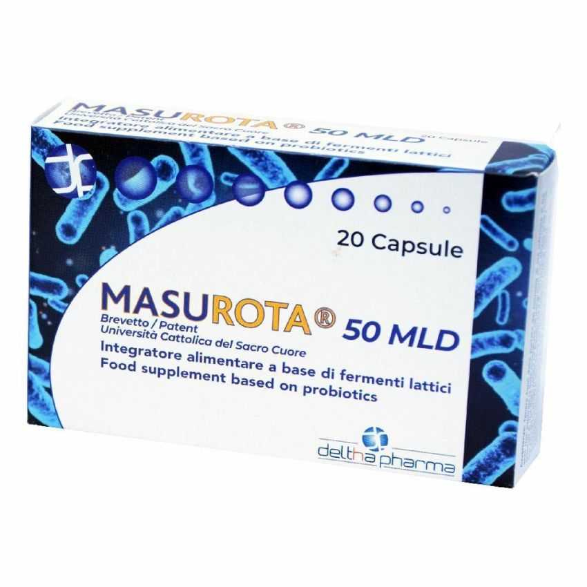 Masurota 50 Mld 20 Capsule di Deltha Pharma