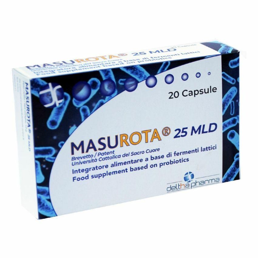 Deltha Pharma Masurota 25 Mld - Pacchetto da 20 Capsule