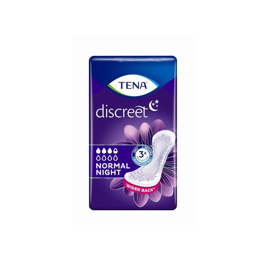 Tena Discreet Normal Night - Assorbenti Notturni Discreti