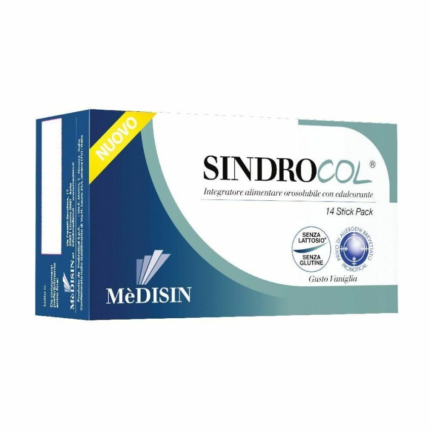 Sindrocol Integratore Alimentare - Pacchetto da 14 Stick Packs