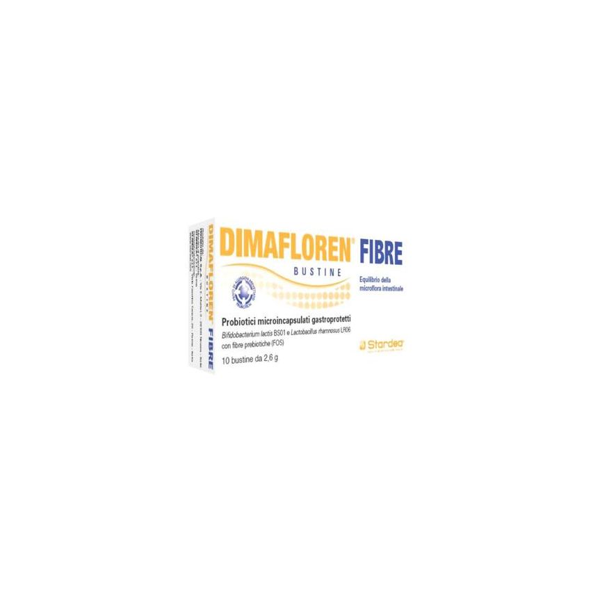 Dimafloren Fibre Digestive Supplement - 10 Bustine