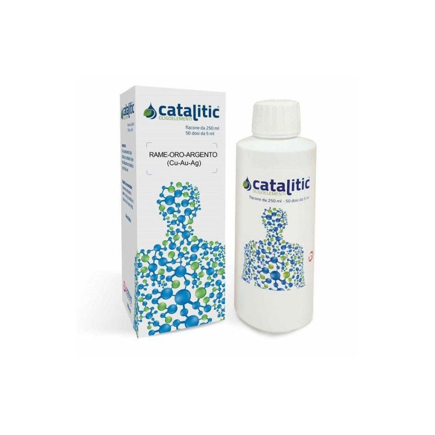Cemon Oligoelementi Catalitici di Rame, Oro, Argento - Olio Cu-Au-Ag 250ml