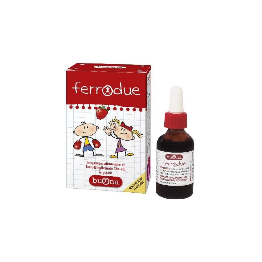 Ferrodue Integratore Ferro in Gocce, 15ml