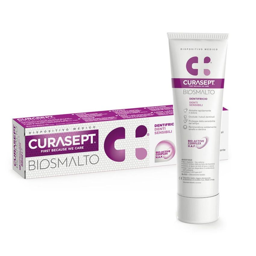 Curasept Biosmalto Dentifricio per Denti Sensibili - 75ml