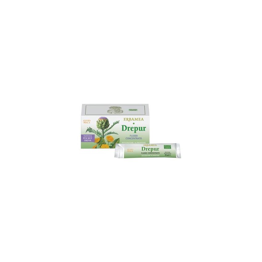 Erbamea Drepur Fluid 20 Bustine - Integratore Alimentare Naturale