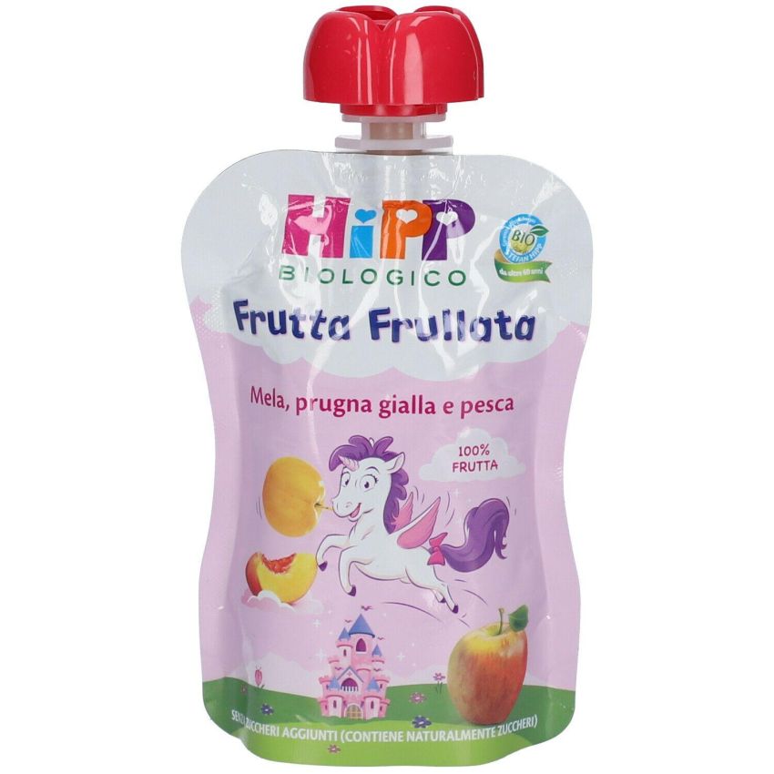 Hipp Purea di Frutta Unicorno per Bambini 6+ Mesi, 90g