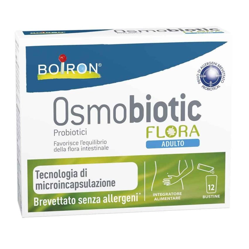 Osmobiotic Flora Supporto per Adulti - 12 Bustine