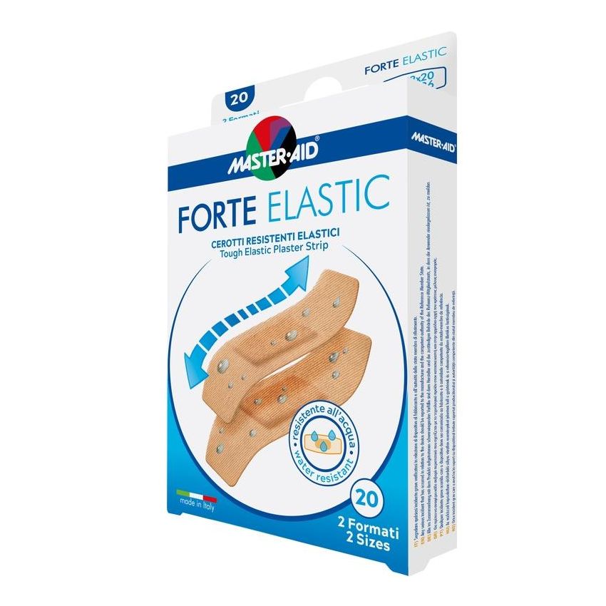 Master Aid Forte - 20 Cerotti Elastici in 2 Formati