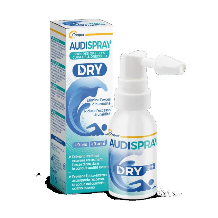 Audispray Dry - Soluzione Igienizzante per Orecchie, 30ml