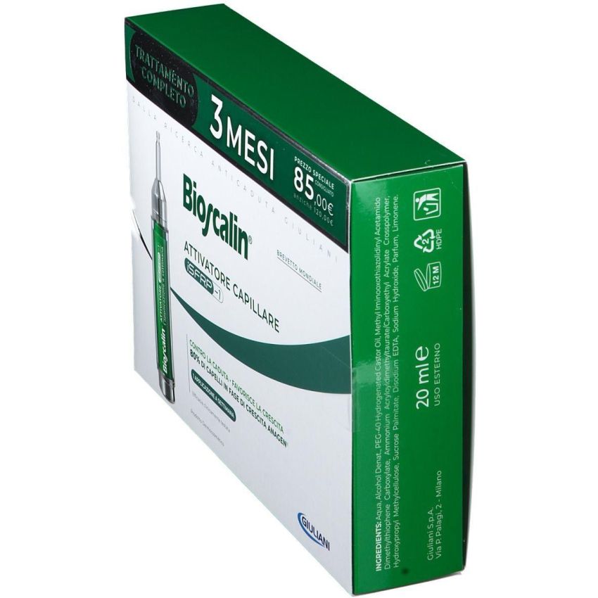 Bioscalin Amplificatore Capillare ISFRP-1 Doppio Pacchetto da 10ml