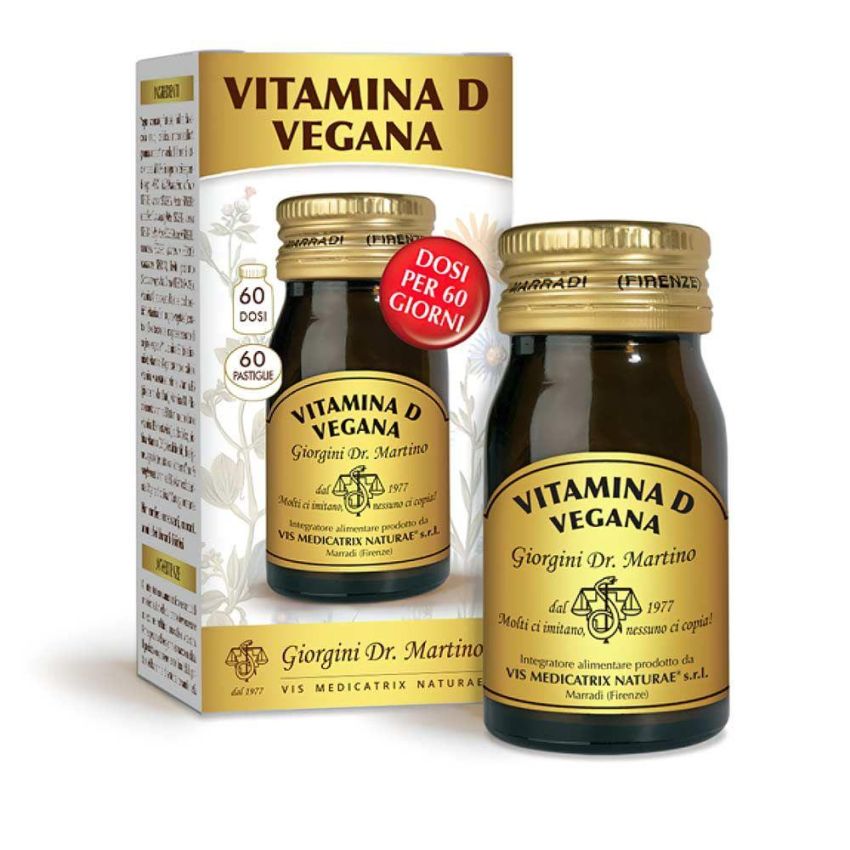Dr Giorgini Vitamina D Vegana - 60 Pastiglie