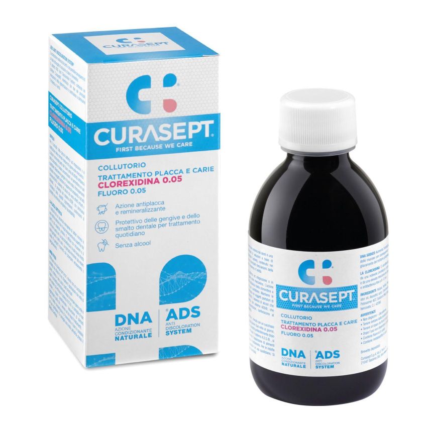 Curasept 0,05% ADS + DNA Collutorio, 200ml