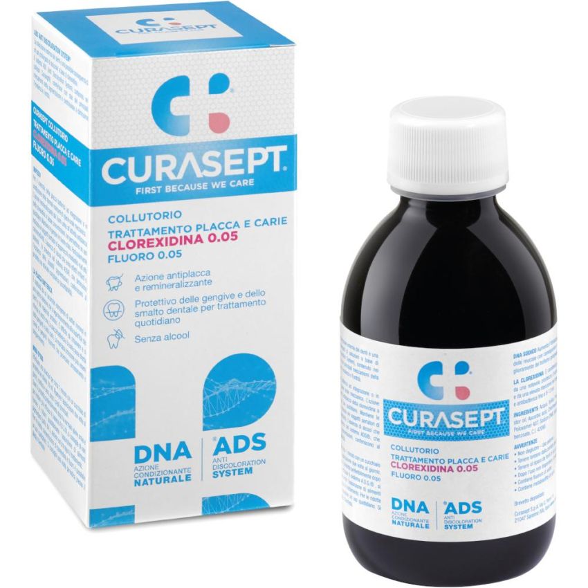 Curasept 0,05% ADS + DNA Collutorio, 200ml