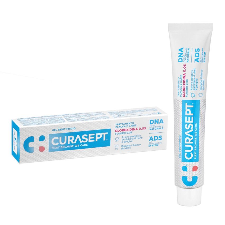 Curasept 0.05 ADS+DNA - Gel Dentifricio con Clorexidina 75ml