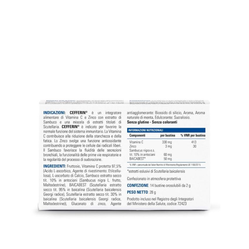 Cefferin - Pack di 14 Bustine Orosolubili