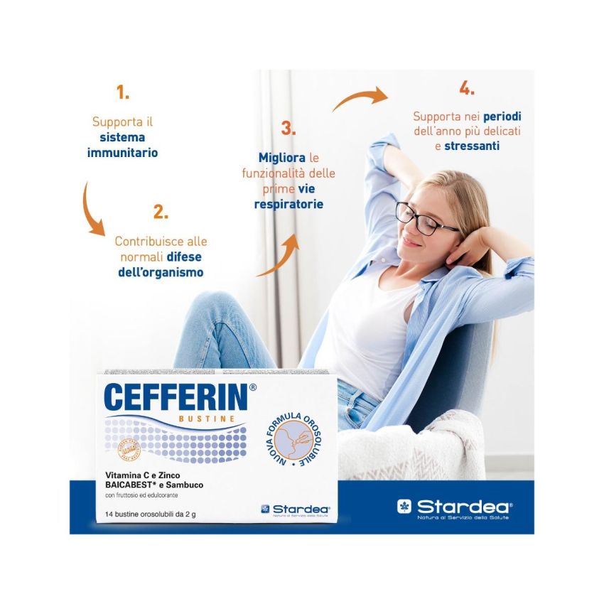 Cefferin - Pack di 14 Bustine Orosolubili
