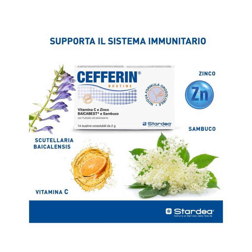 Cefferin - Pack di 14 Bustine Orosolubili