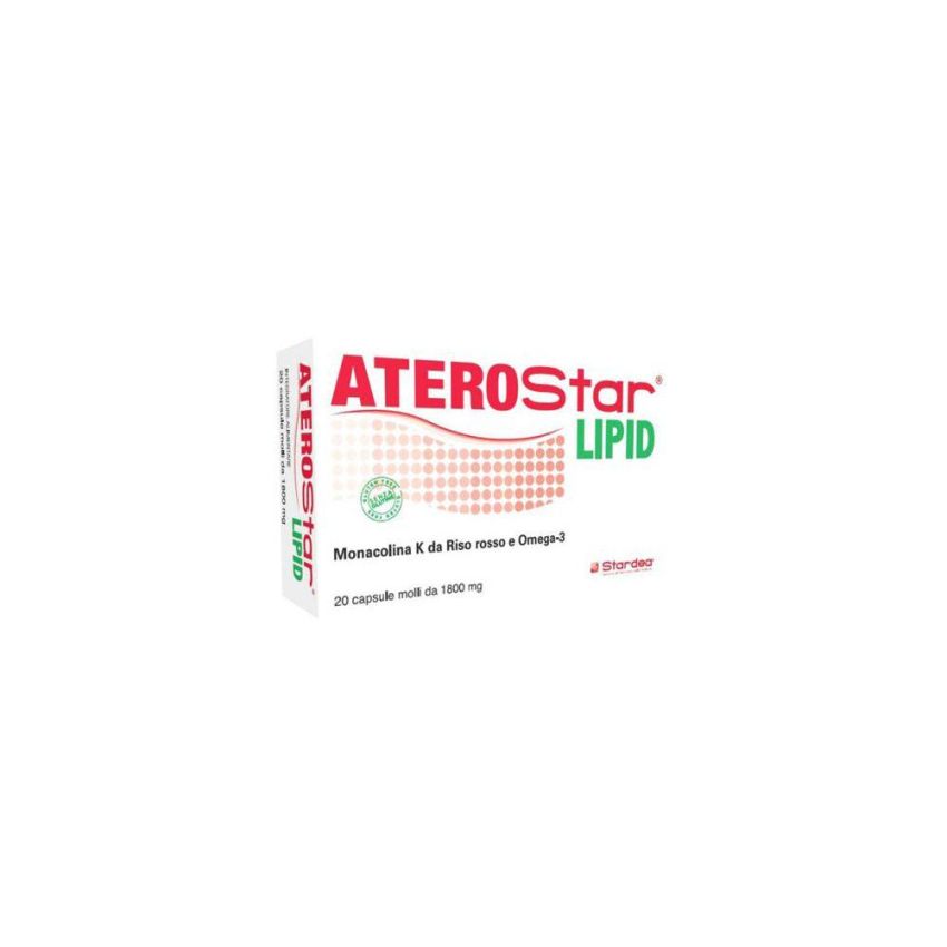 Aterostar Lipid Controllo del Colesterolo - 20 Capsule Molli