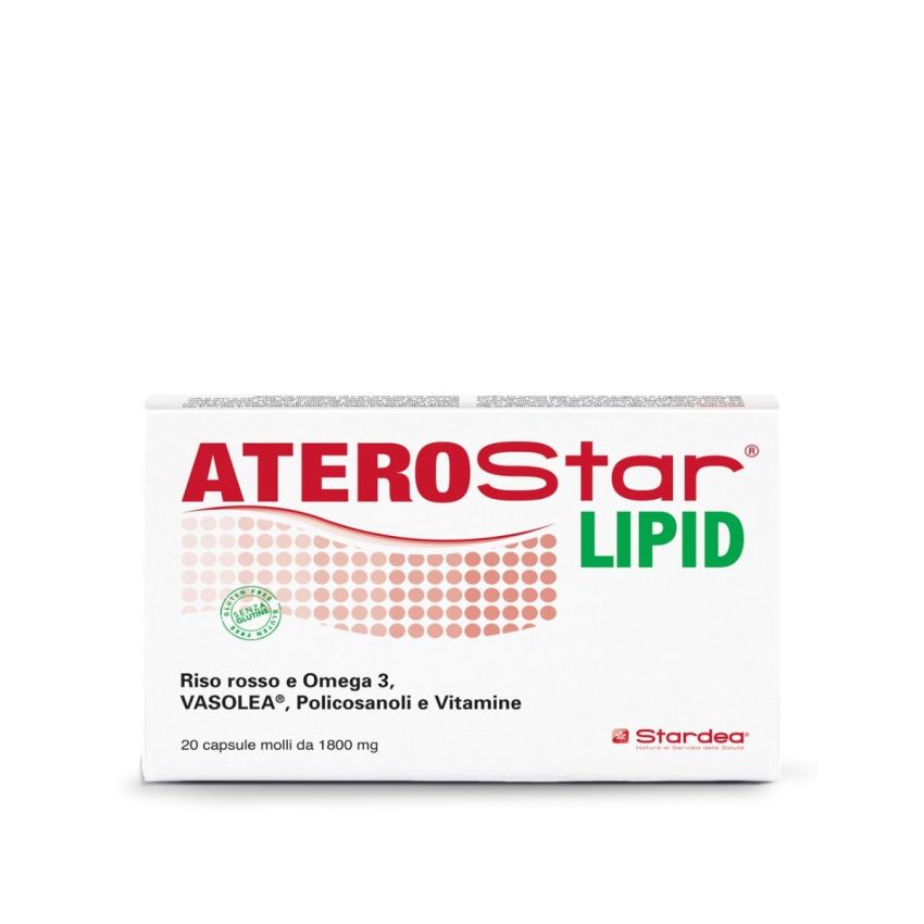 Aterostar Lipid Controllo del Colesterolo - 20 Capsule Molli