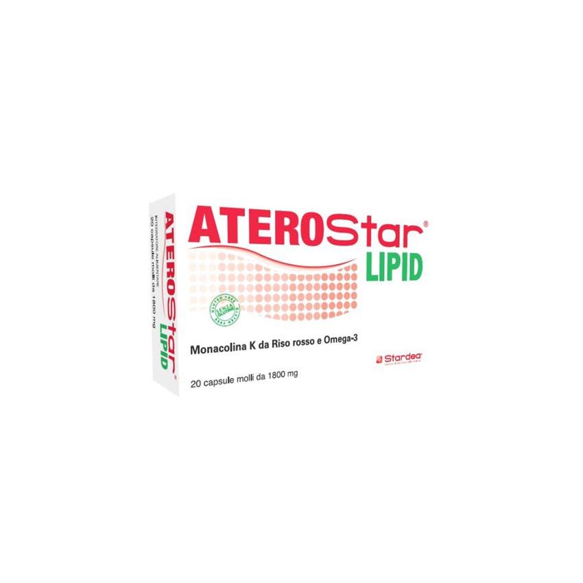 Aterostar Lipid Controllo del Colesterolo - 20 Capsule Molli