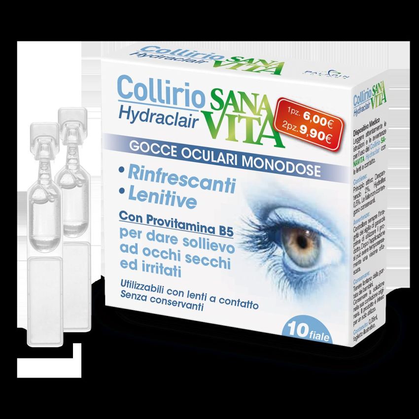 Sanavita Monodose Collirio - Confezione da 10 Fiale Monodose