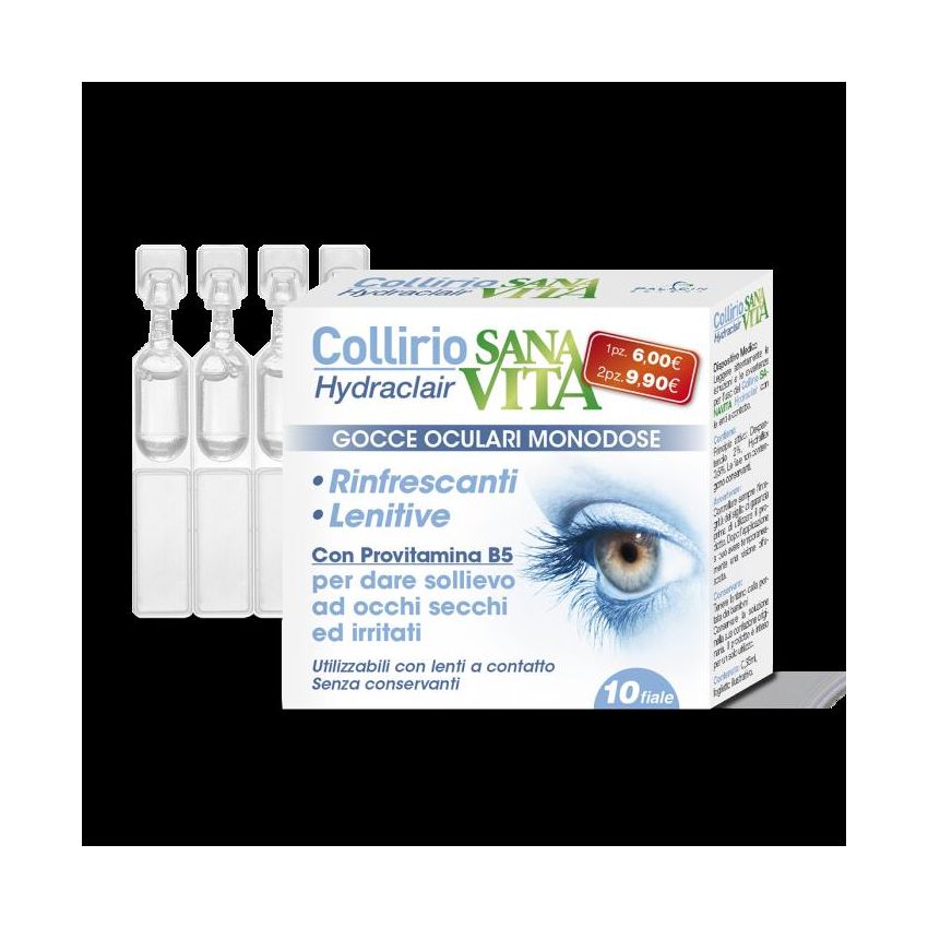 Sanavita Monodose Collirio - Confezione da 10 Fiale Monodose