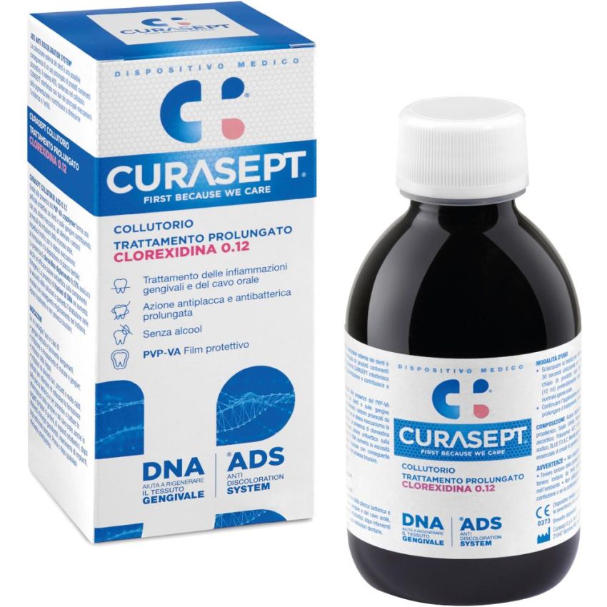Curasept 0,12% ADS + DNA - Collutorio Trattamento Prolungato 200ml