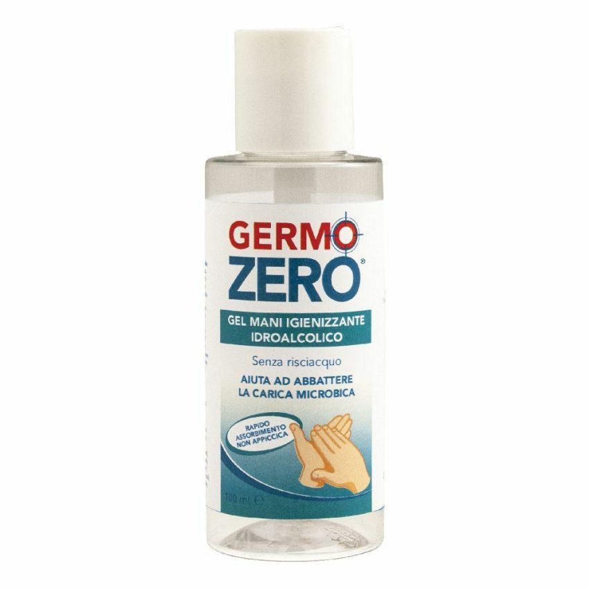 Germozero Gel Igienizzante Avanzato per Mani, 100ml