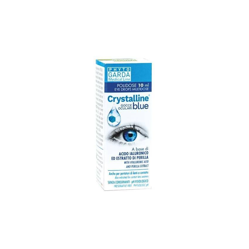 Gocce Oculari Crystalline Blue Polidose 10ml