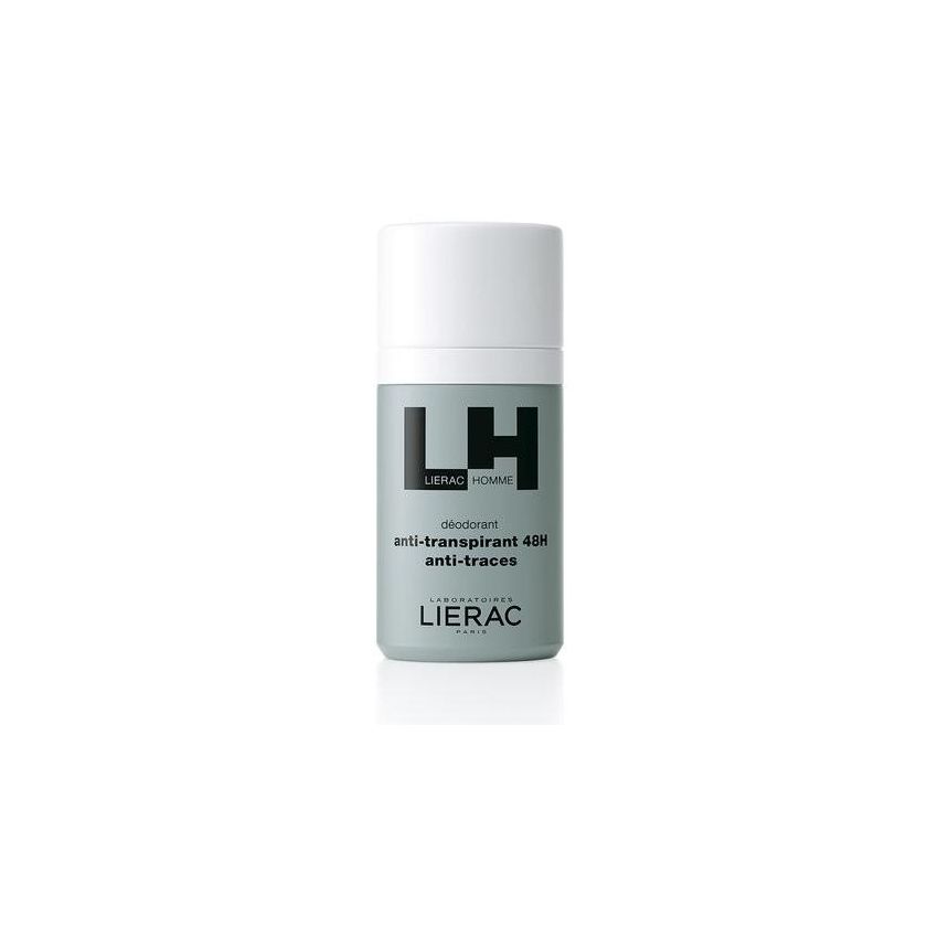 Lierac Homme Deodorante Anti-Traspirante ed Anti-Macchia 48H, 50ml