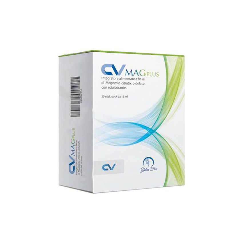 MAG Plus - Integratore Alimentare con Vitamine, 20 Bustine