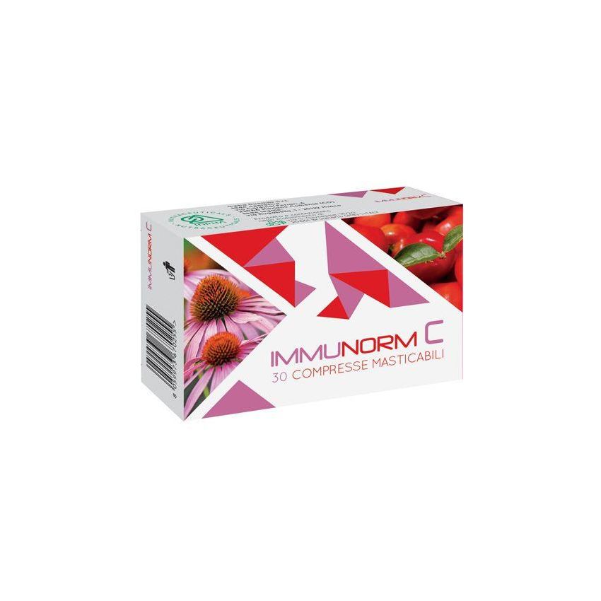 Immunorm C: 30 Compresse Masticabili per il Supporto Immunitario