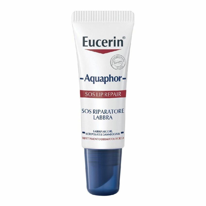 Balsamo Labbra Riparatore Aquaphor SOS da Eucerin, 10ml